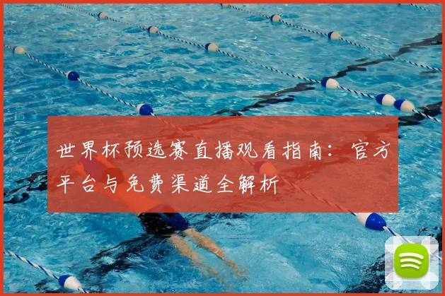 世界杯预选赛直播观看指南：官方平台与免费渠道全解析